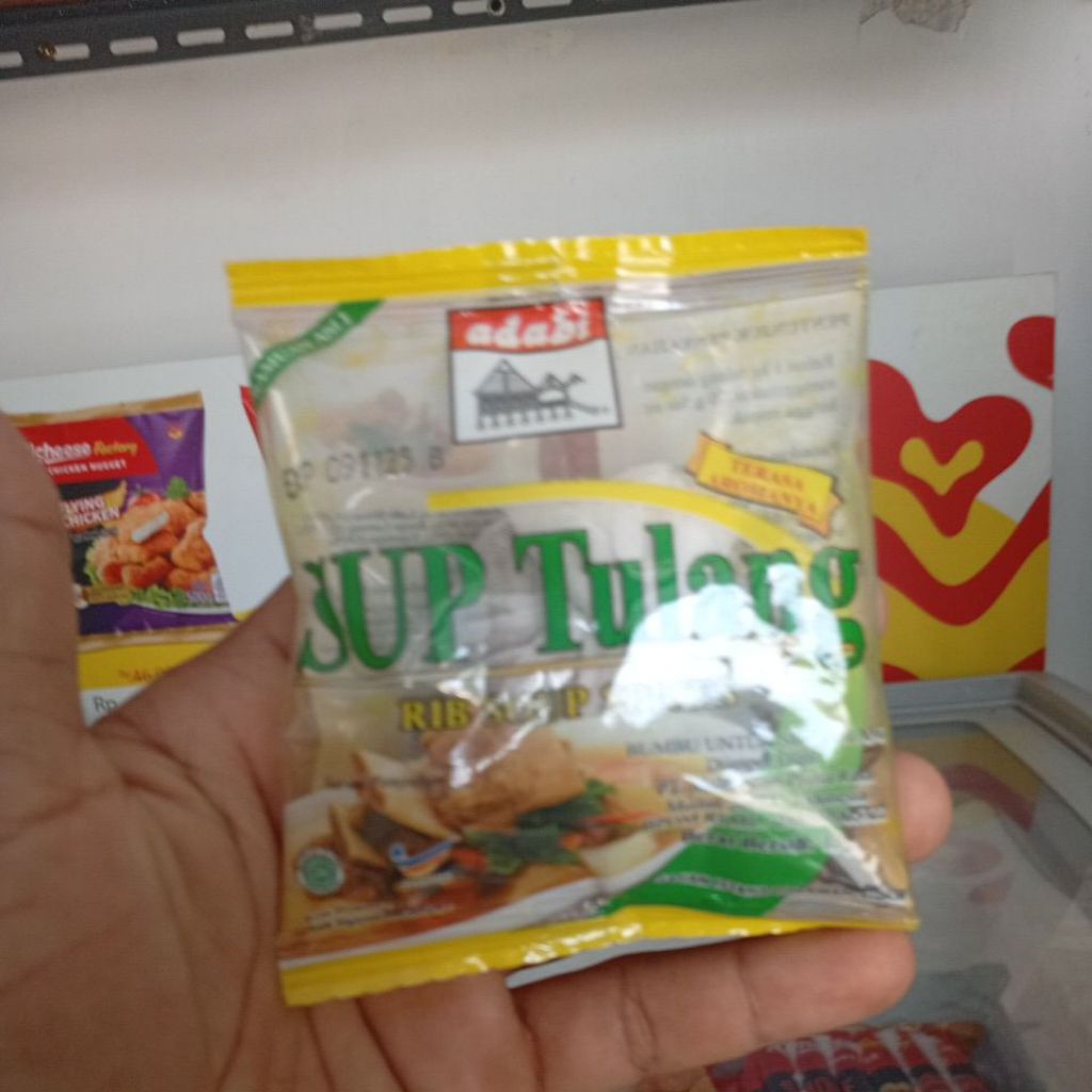 

sup tulang ukuran 8 gr