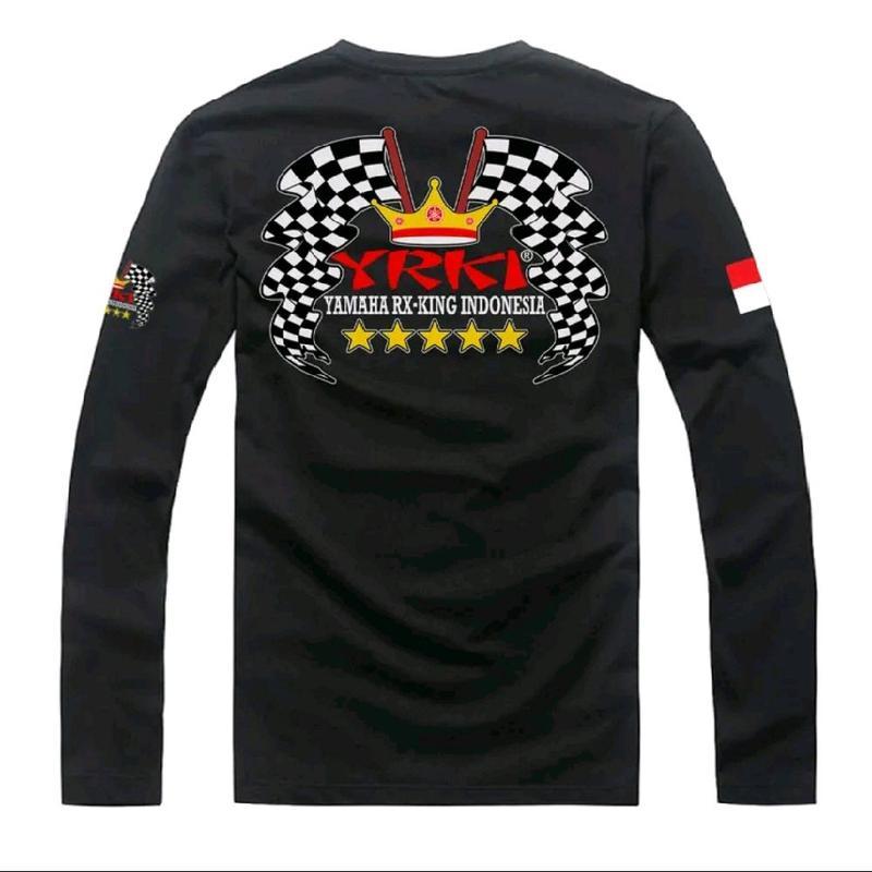 kaos distro keren rx king lengan panjang yrki mahkota KAOS YRKI LENGAN PANJANG