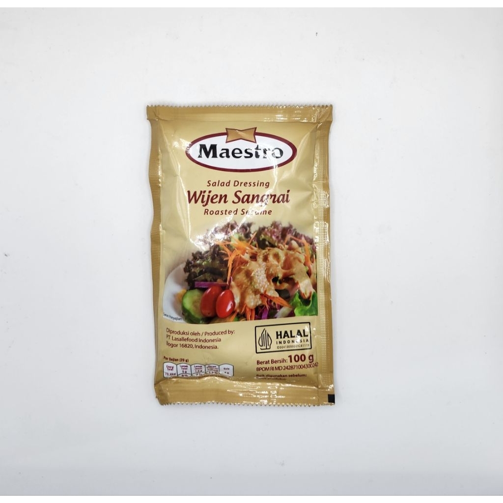 

Maestro Wijen Sangrai 100gr