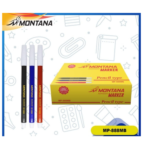 

(LWS) Spidol MONTANA permanen kecil MP-888MB 1 Pc