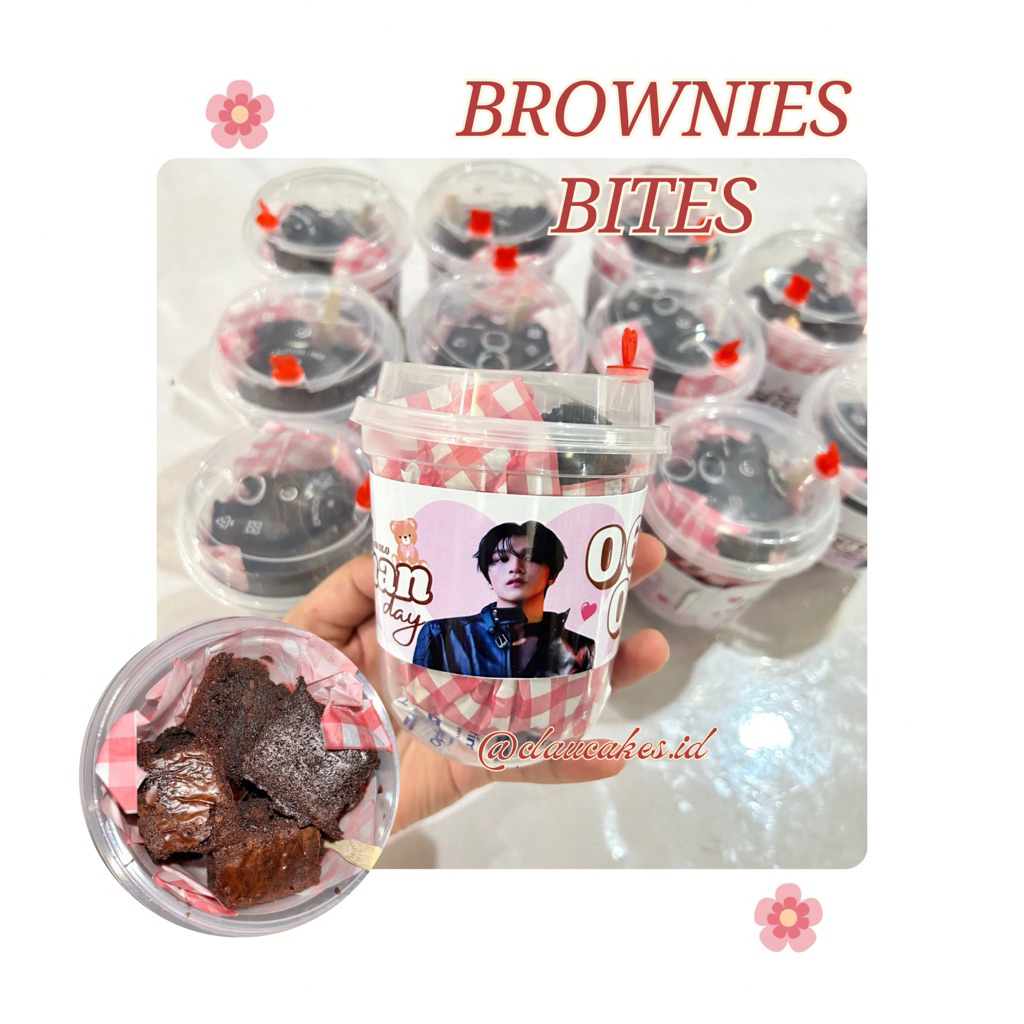 

[SPECIAL HAECHAN BDAY] BROWNIES BITES — by Claucakes.id