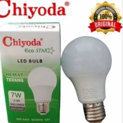 Lampu LED BULB Chiyoda 12 watt Eco Star 220volt - 240volt #hematenergi#hematdaya#ledmurah