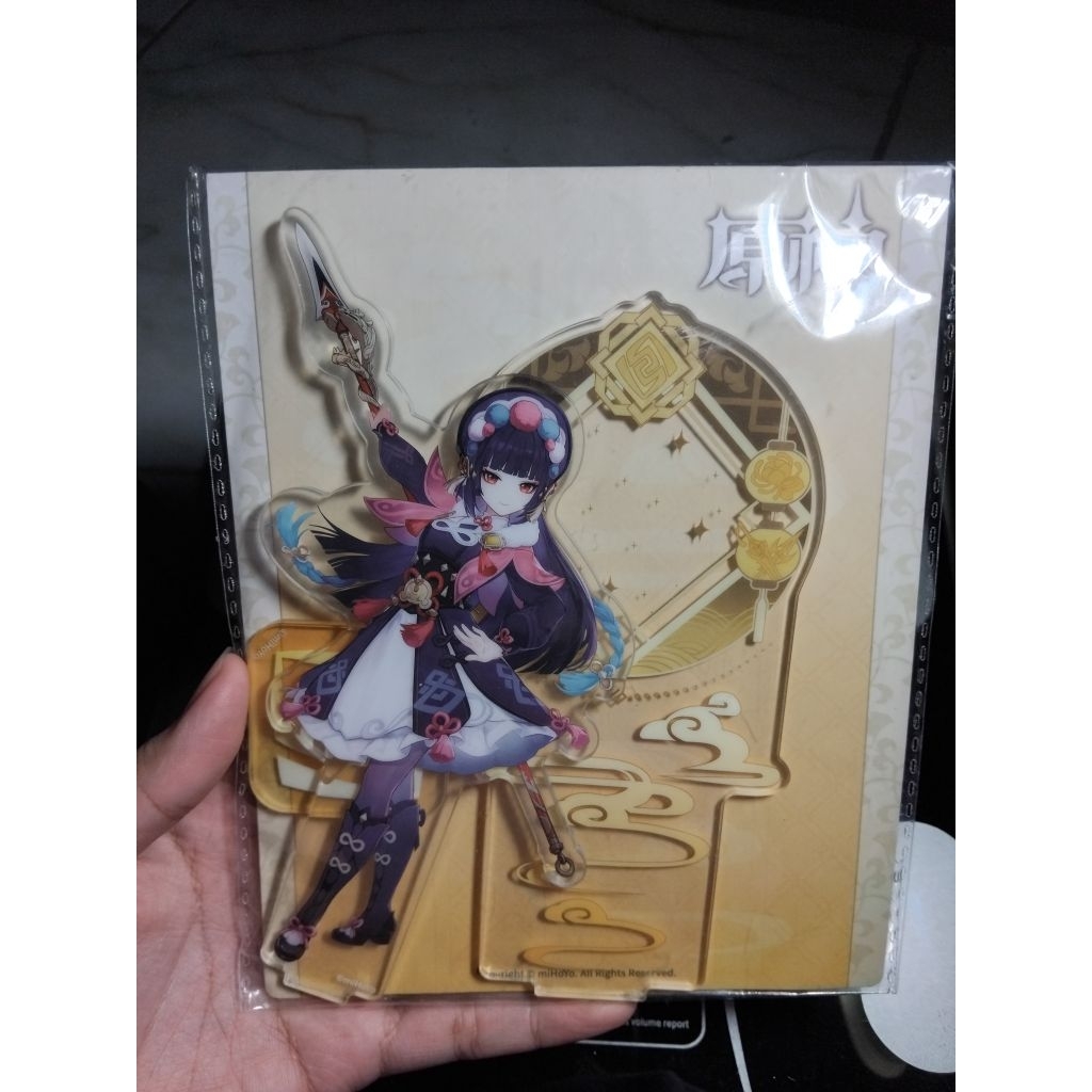 official standee genshin impact yujin [read desc]