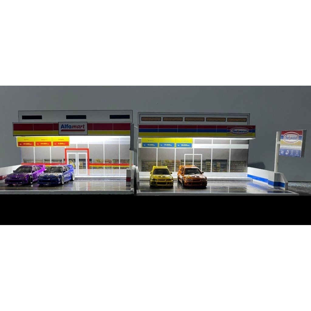 Diorama Alfamart/Indomaret/Seven Eleven/Lawson