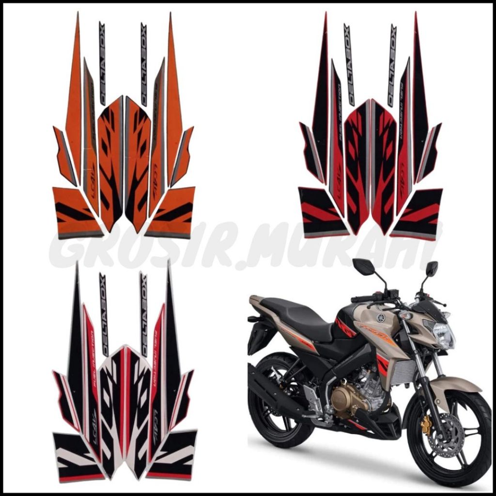 Stiker Striping Yamaha Vixion R 2017 List Stiker Standart Yamaha Vixion R 2017