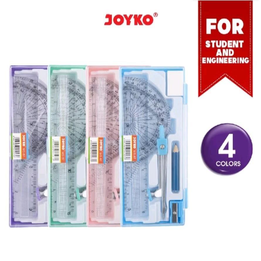

Jangka Joyko Tipe MS-87 / Math Set Penggaris