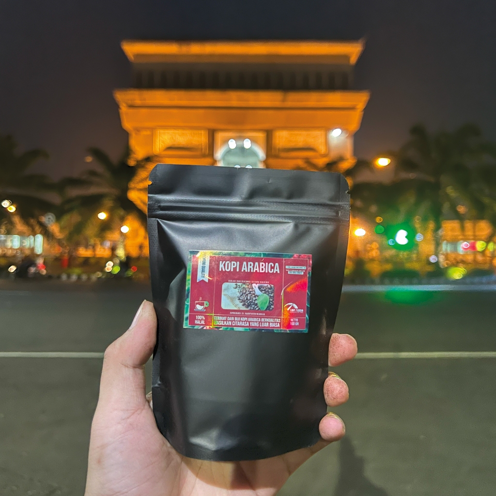 

Bubuk Kopi Arabika Fresh Asli Bubuk Giling Halus Premium Isi 100 gr- Indonesia Coffe - KOPI_TURBO