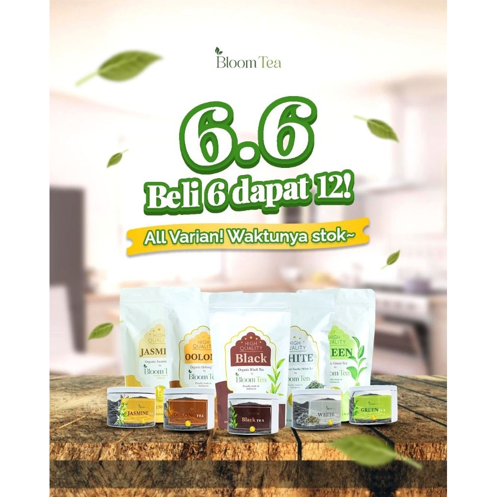 

Bloom tea - Buy 6 Get 6 Free!