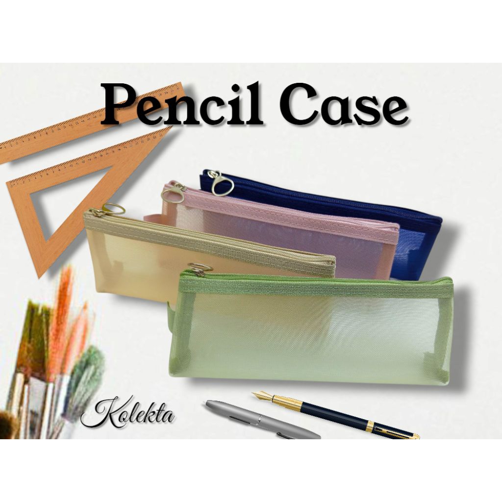 

Kotak Pensil Zipper Transparant BH565