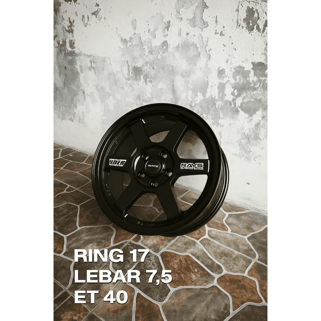 Velg Te37 Ring 17, Kondisi Baru | TERMURAH