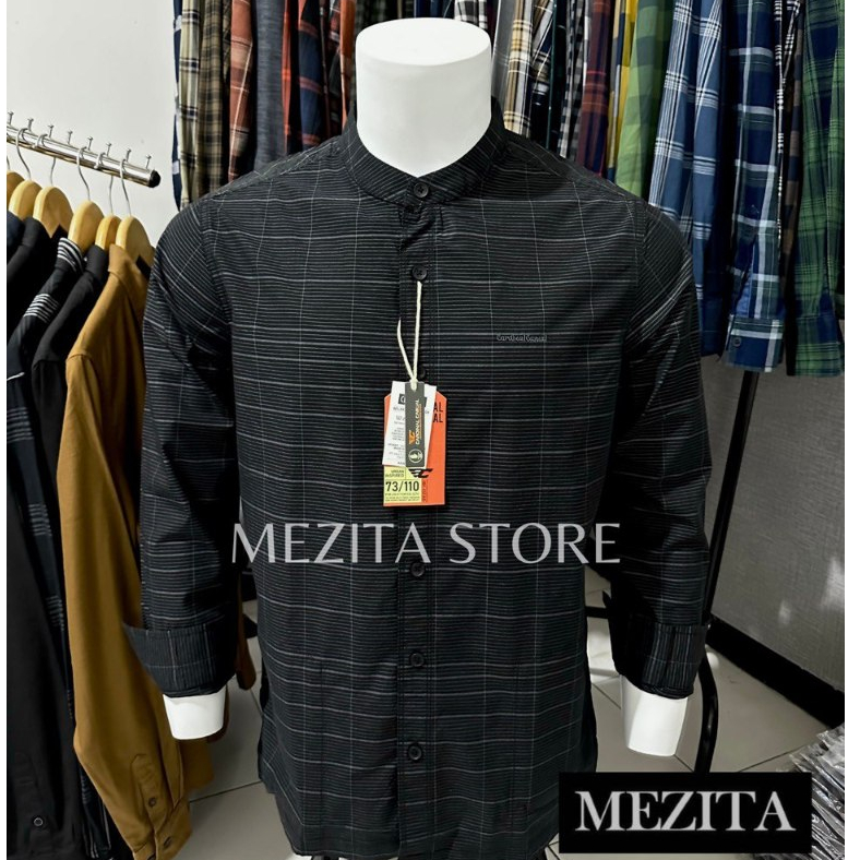 Kemeja Koko Pria Cardinal Casual Salur