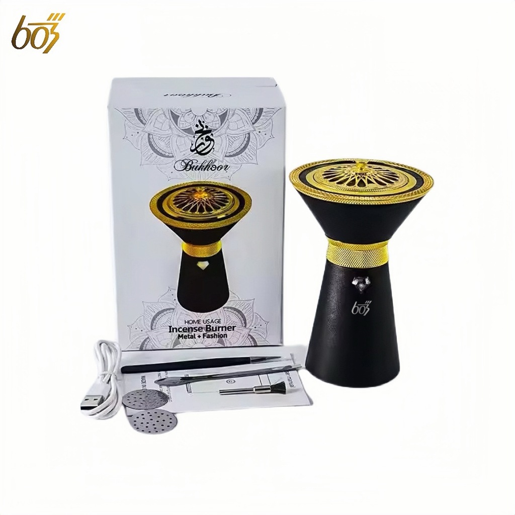 603 BUKHUR ELEKTRIK X009 / MABKHARA PORTABLE / DUPA ELEKTRIK  / BUKHUR ELEKTRIK / INCENSE BURNER / T