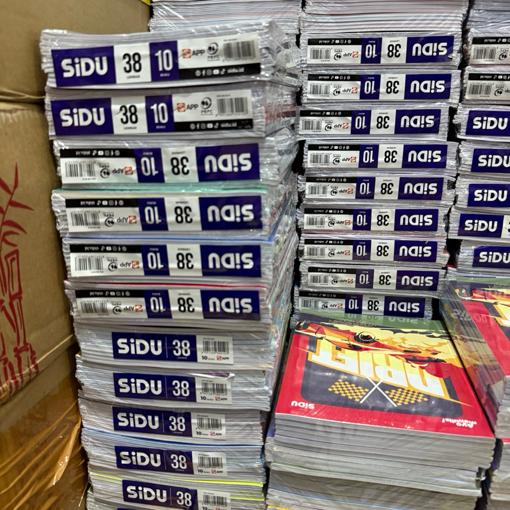 

bib (10 PCS) Buku Tulis SIDU 38 LEMBAR READY COD!!!