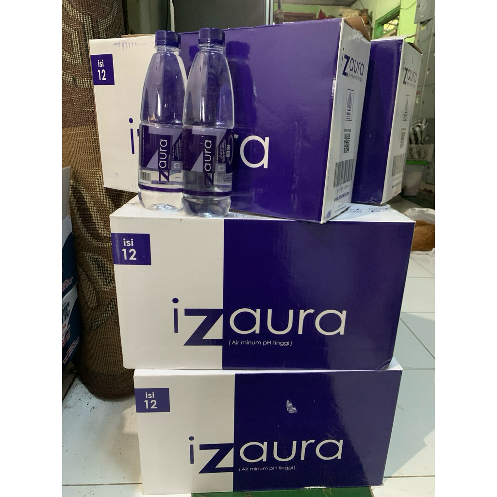 

1 Dus Air Minum iZaura PH tinggi (1 Dus isi 12 Botol)