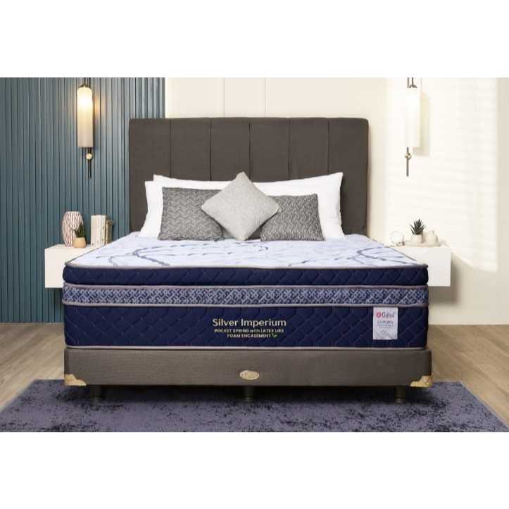 [mebelmurahsby] SPRINGBED CENTRAL IMPERIUM POCKET SPRING SANDARAN GEMINI