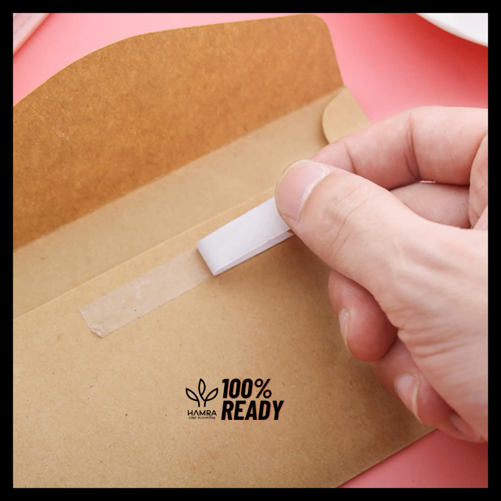 

Double Tape 5mm / DOUBLE TAPE KUNING / Double Tape Kertas / Tape Lakban Kertas