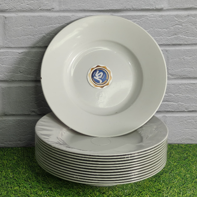 Lepek Gelas Plastik Bulat [ Pissin Cangkir ] 12 PCS BPA FREE WARNA PUTIH