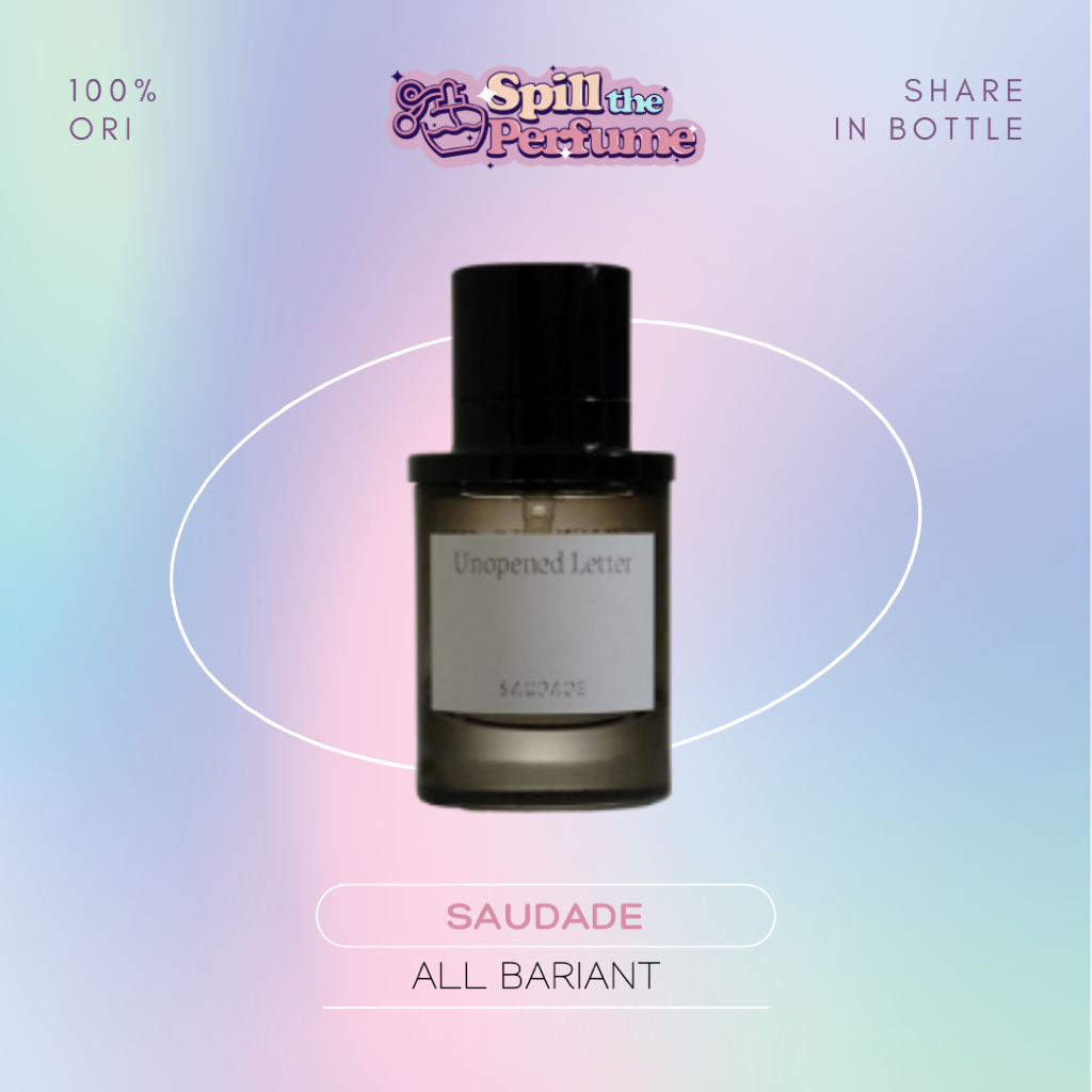 Decant - Saudade - First Ride, Tangle Thread, Pinky Promise, Under The Rug, Unopened Letter 1, 3, 5 