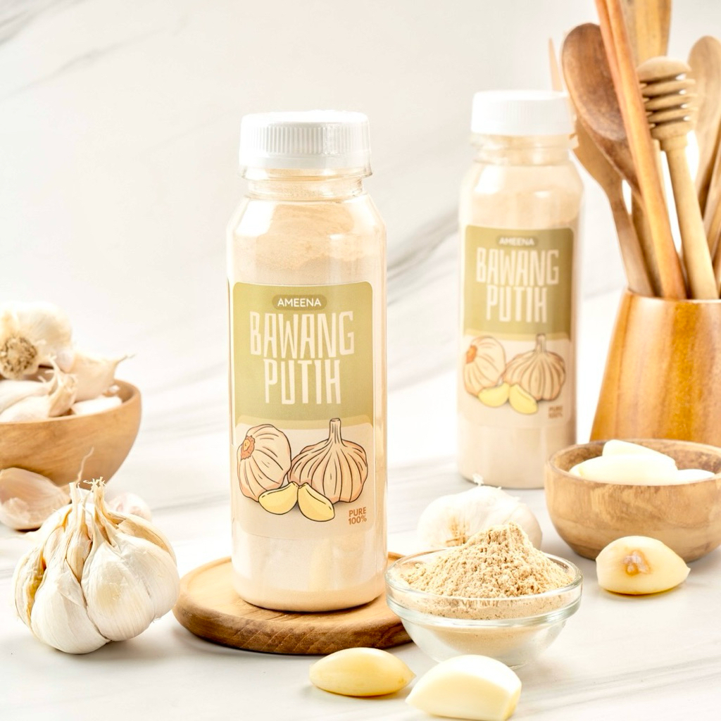 

[Bawang Putih] Garlic Powder 150GR | Ameena Premium Quality