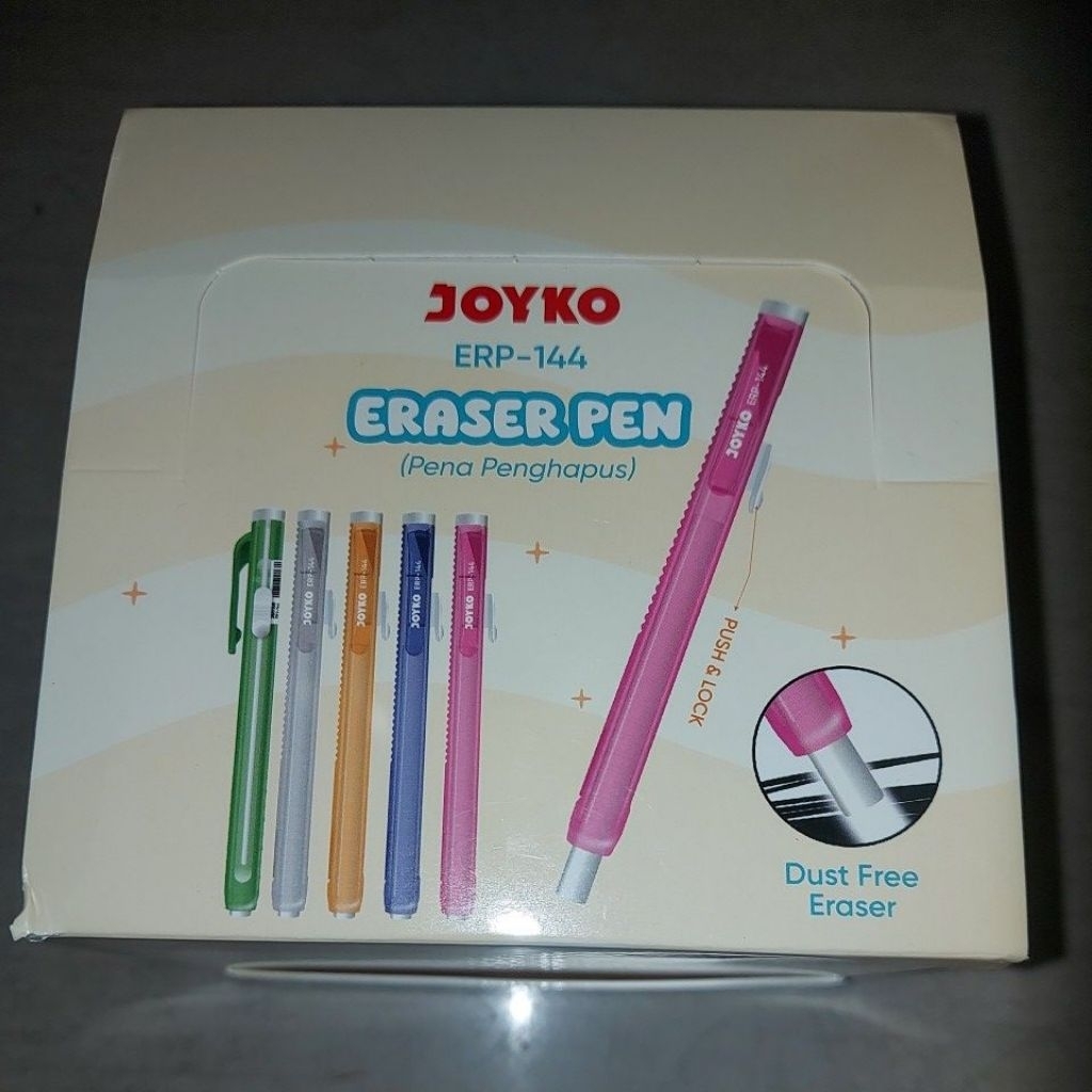 

Eraser Pen ERP-144 Joyko (Harga tertera 1 pcs)