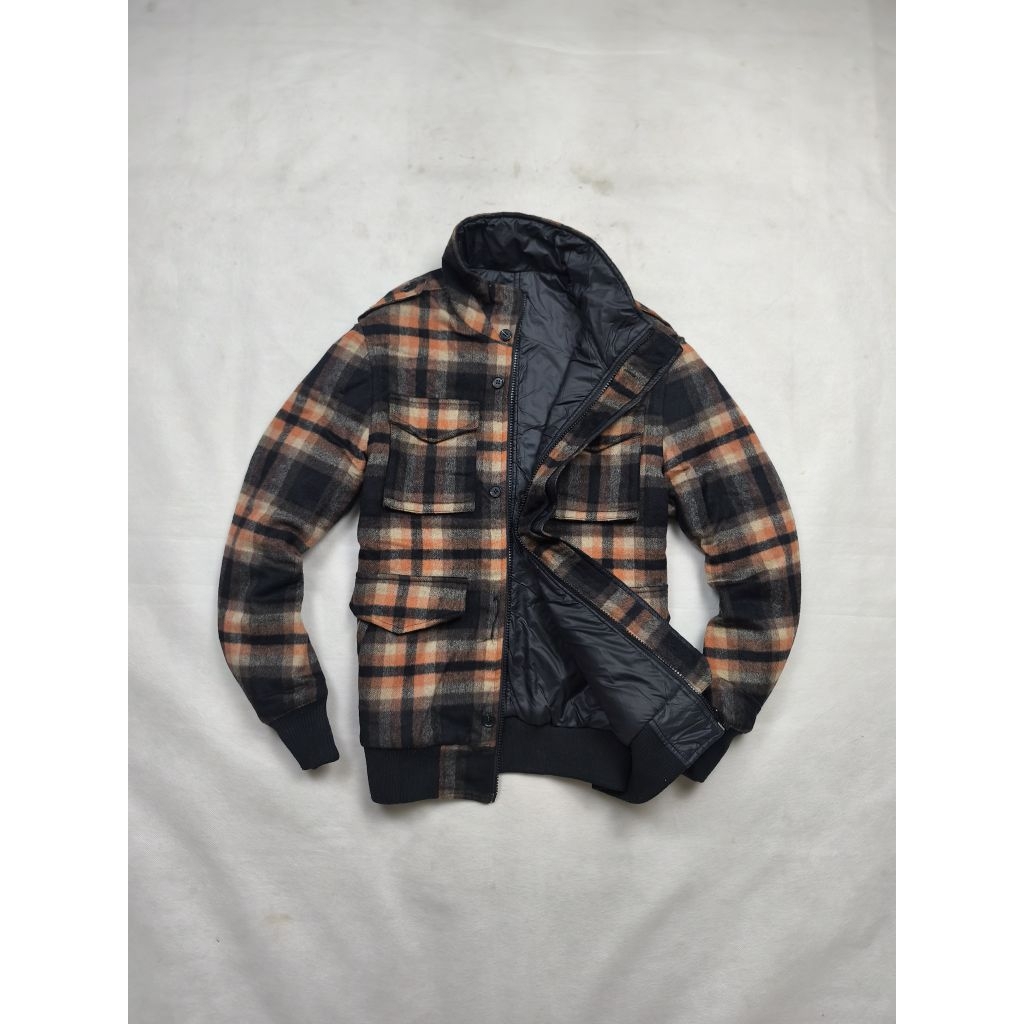 Vintage Tartan Bulak Balik Jacket