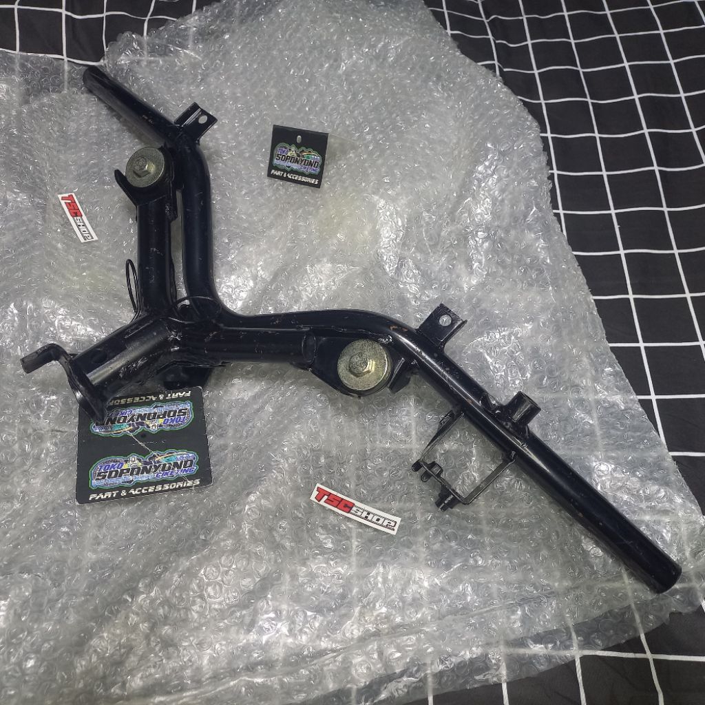 +✅️𝗧𝗘𝗥𝗠𝗨𝗥𝗔𝗛 | STANG BATOK BAGOL 1SET + SEGITIGA BY MOCIN ORIGINAL FOR WAVE125R KARISMA BAGOL BATOK B