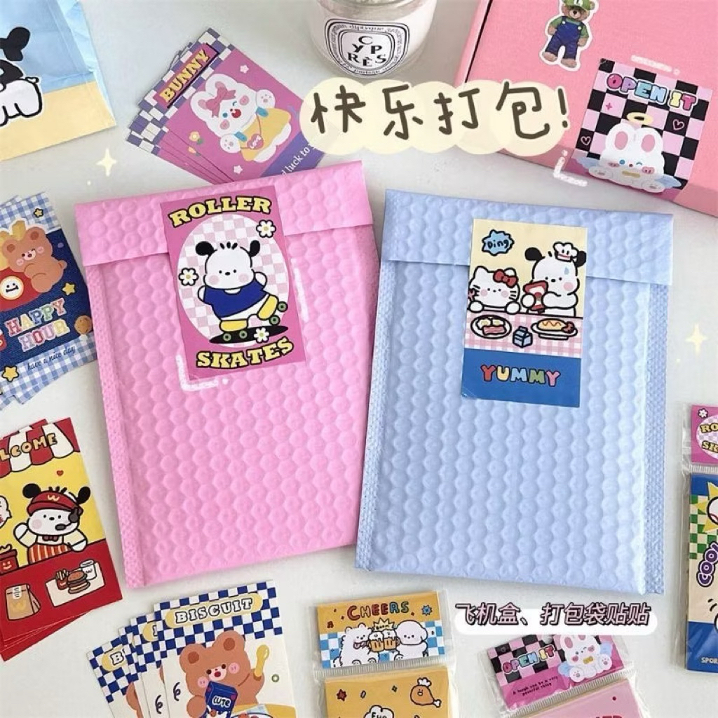 

Cute Sealing Sticker Card Stiker Serbaguna Untuk Packing Olshop