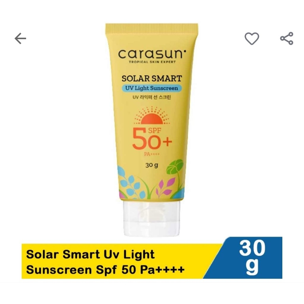 Sunscreen carasun 30ml