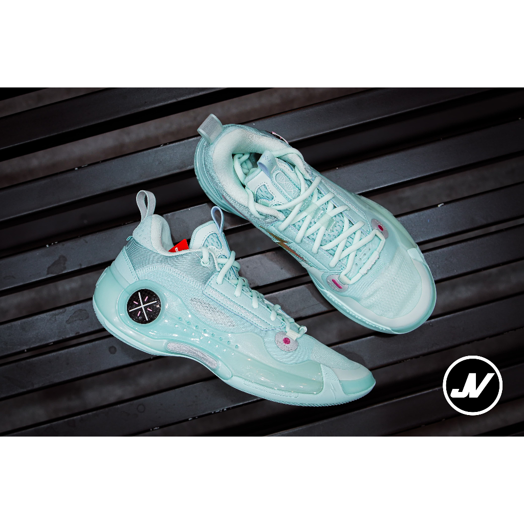 Sepatu Basket Li Ning WOW 10 Low Mint BNIB