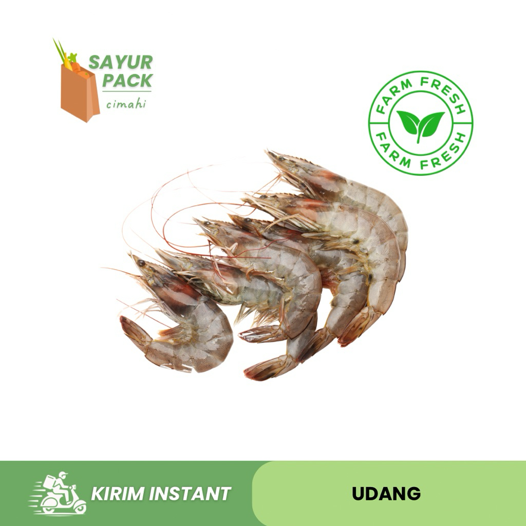 

UDANG VANAME 250 gr | udang segar | sayur instant bandung cimahi