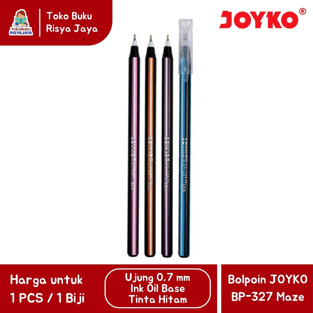 

(1 Biji) Bolpoin / Pena / Bulpen JOYKO BP-327 Maze