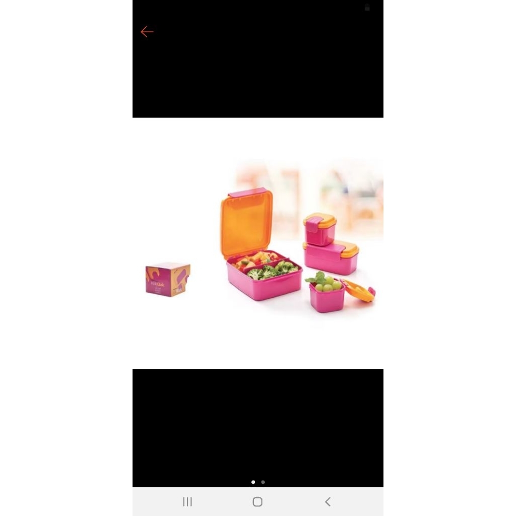 klik klak.set tupperware..new ori