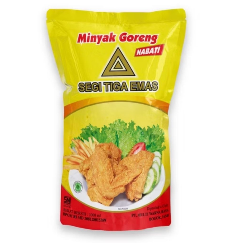 

Minyak Segi Tiga Emas 1 Liter