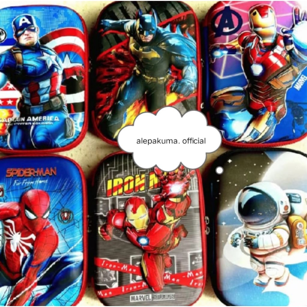 

tempat pensil sleting jumbo eva 3d 1pcs