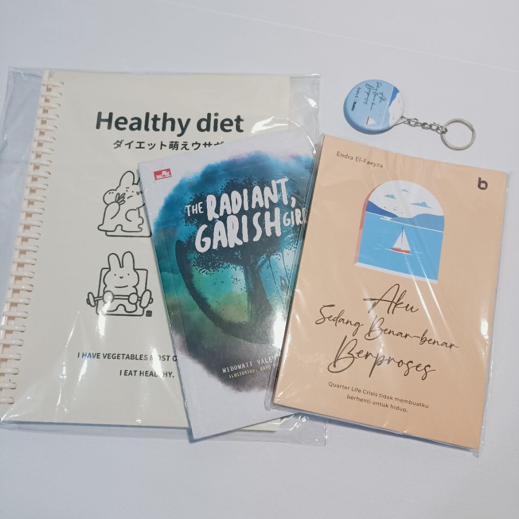 

(BELI 1 DAPAT 3) BUKU, NOVEL, NOTEBOOK, BINDER, SELF MOTIVATED