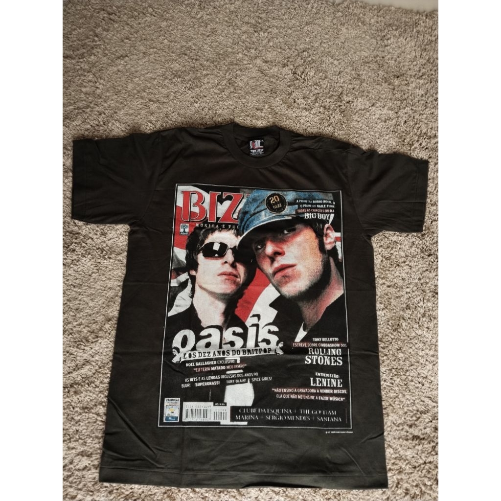 Kaos bootleg thailand original Rock band T-shirts "OASIS".