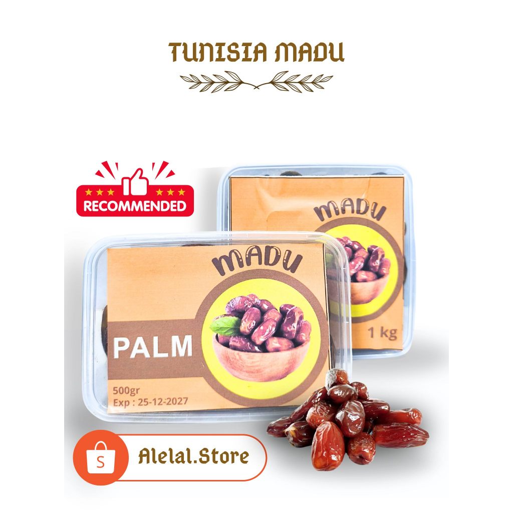 

Kurma Tunisia Madu Non Tangkai / Kurma Tunisia Madu / Tunisia Madu / Alelal_Store / Elshanum Grup