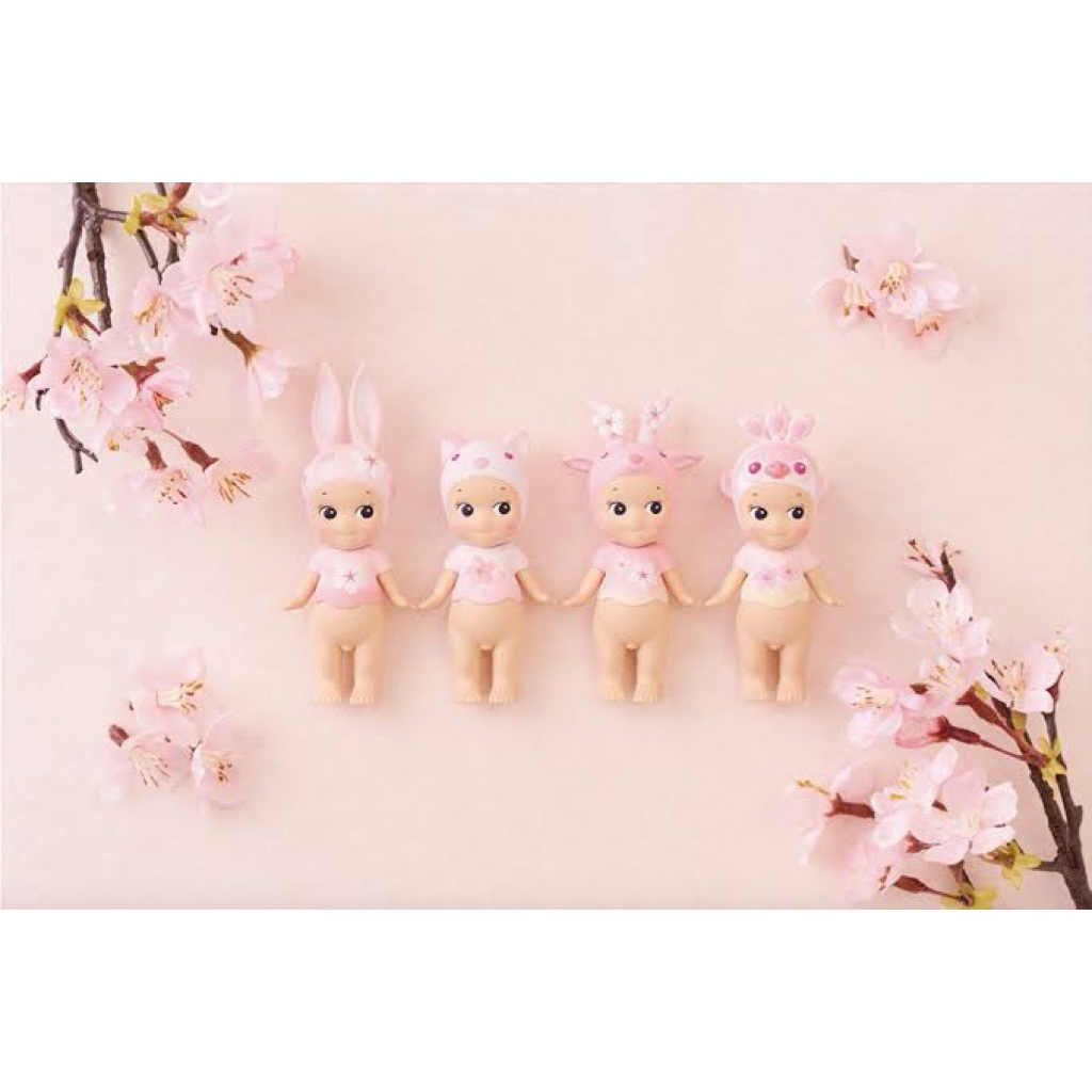 [READY] SONNY ANGEL Cherry Blossom Sakura Series Limited Edition 2019 Figure SELECTED FULLSET Rabbit