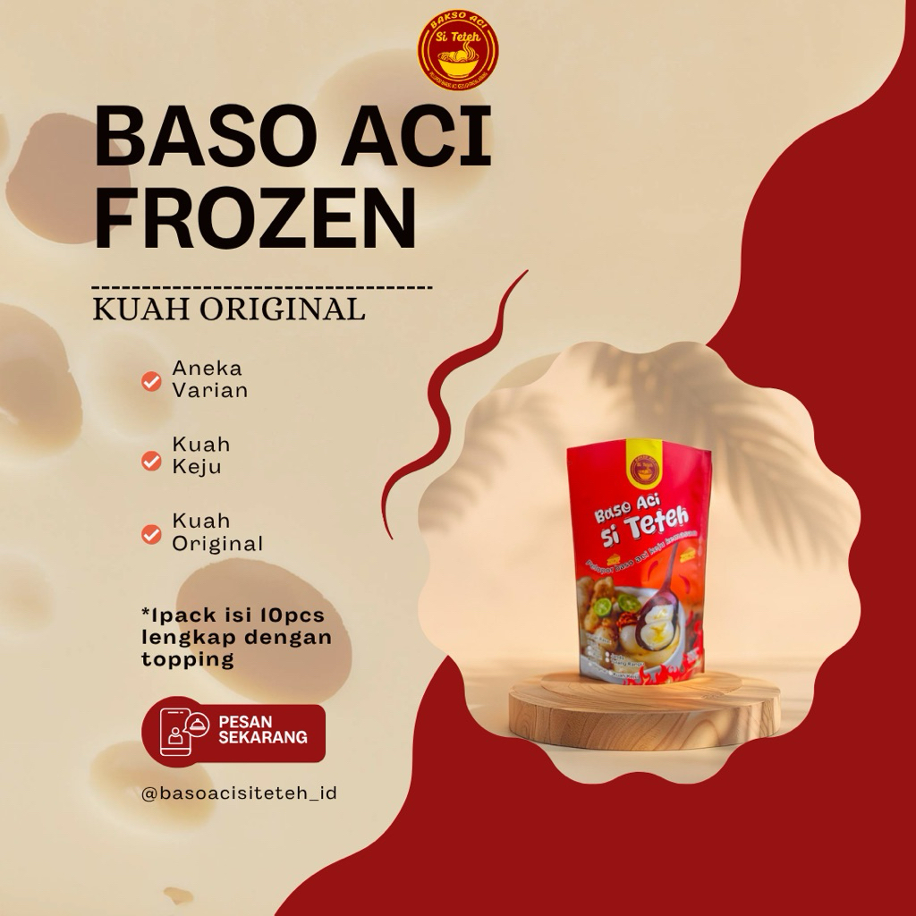 

Baso Aci Si Teteh [Kuah Original]