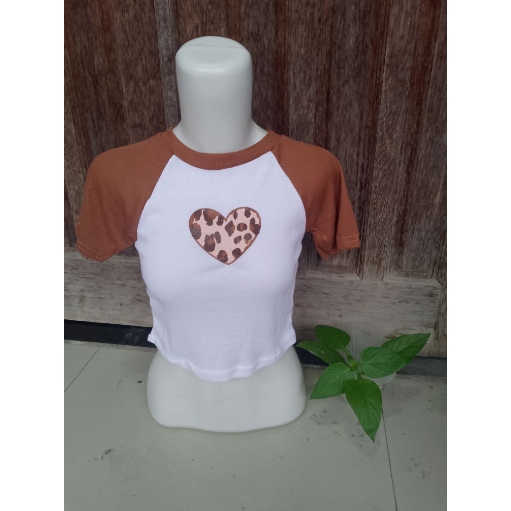 Crop top Leopard