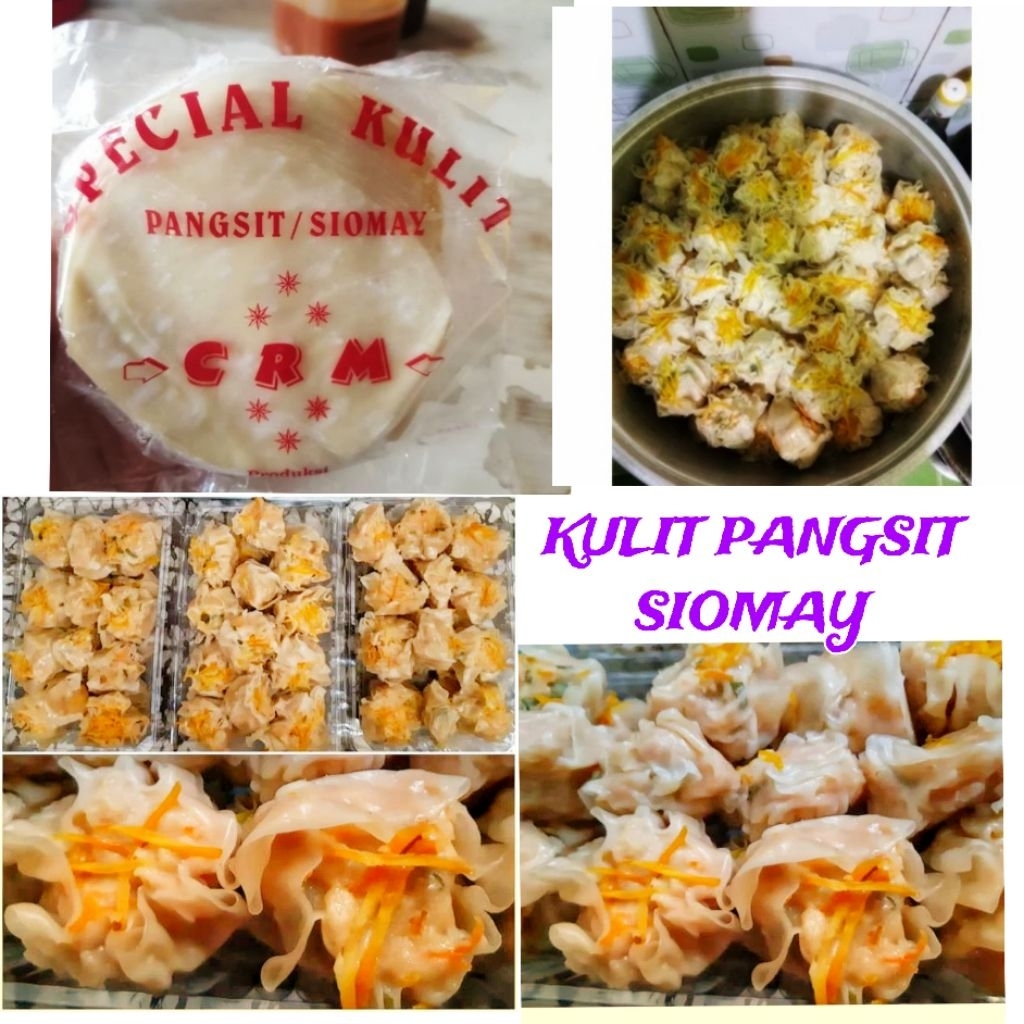 

Kode E. BISA KIRIM LUAR KOTA] Kulit Pangsit Siomay Kulit Dimsum Bulat CRM