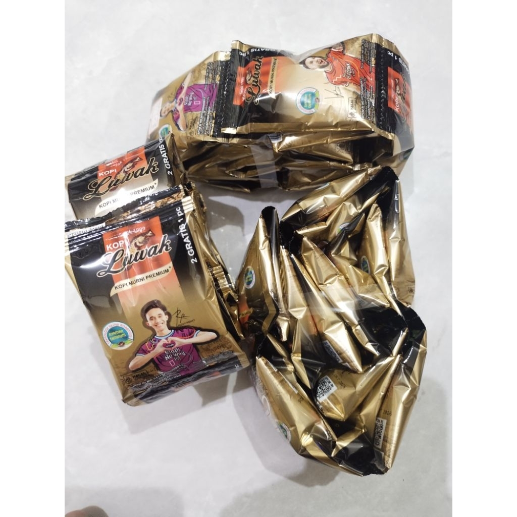 

Kopi Luwak Kopi Murni Premium renceng 6.5grX15pc