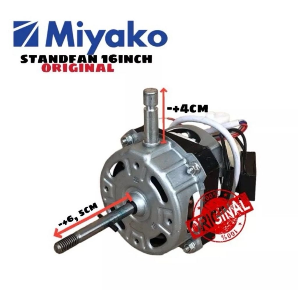 MOTOR/DINAMO KIPAS ANGIN MIYAKO ORIGINAL//DINAMO KIPAS ANGIN 16inch