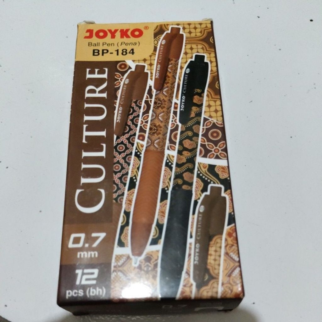 

pulpen joyko Bp -184 isi 12 (1 pak