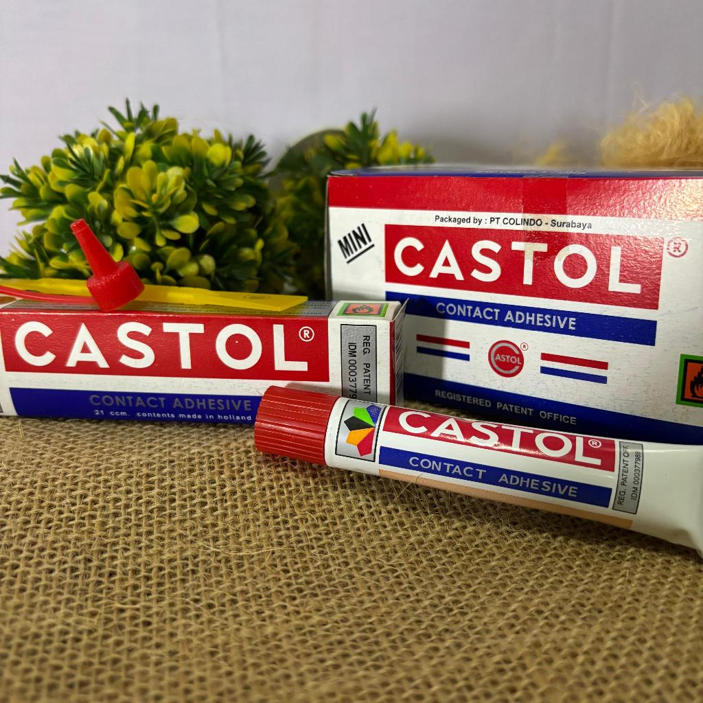CASTOL – LEM CASTOL TANGGUNG 21CC 33GR ORIGINAL ASLI LEM KUNING