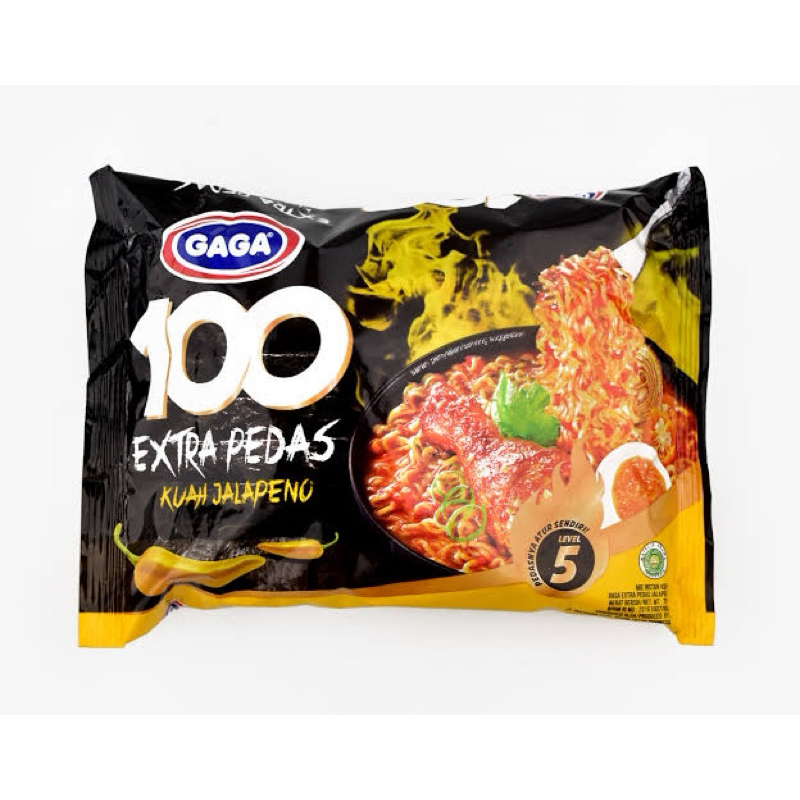 

MIE KUAH 100 XTRA PEDAS JALAPENO - GAGA