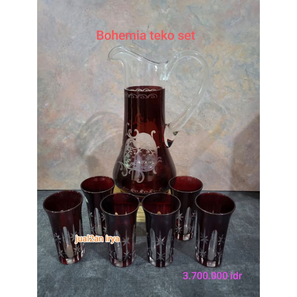 Bohemia Teko Set | Kristal