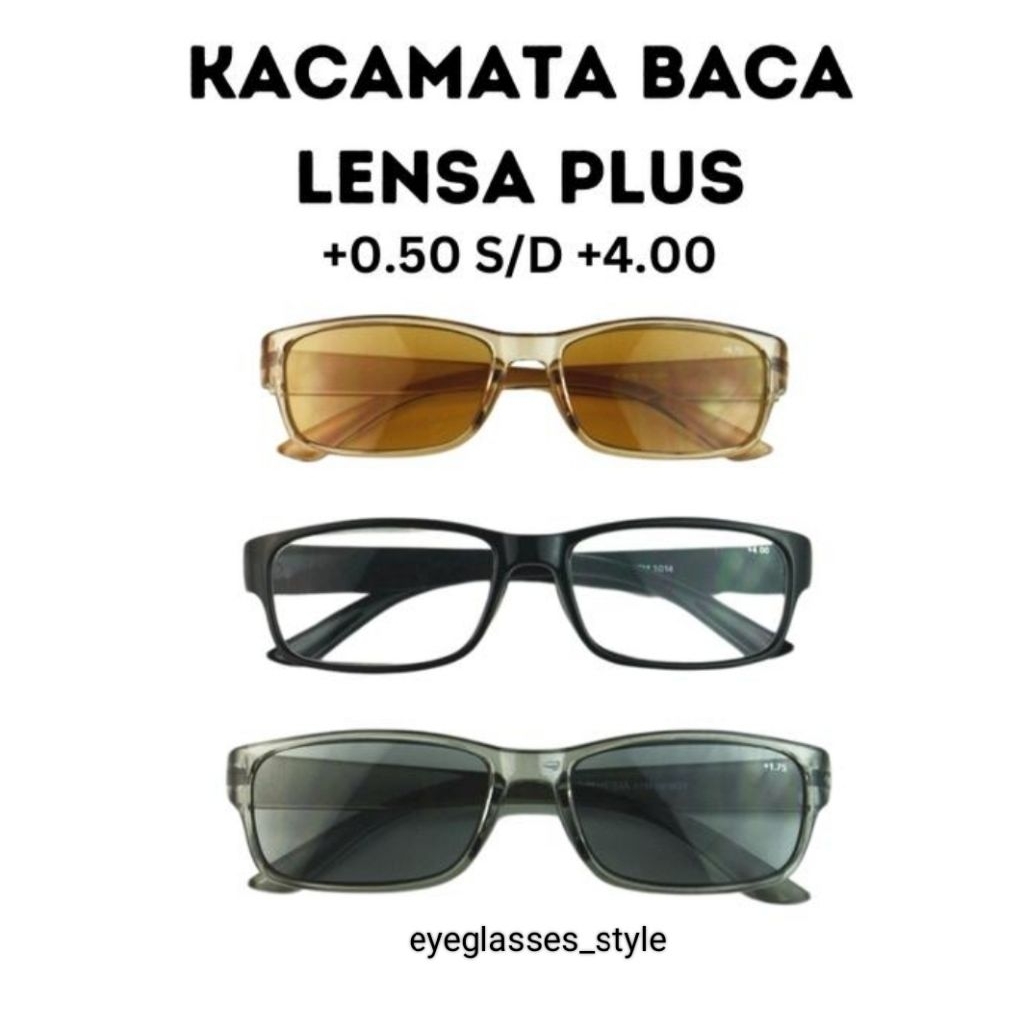 kacamata baca kacamata rabun dekat unisex M 3014