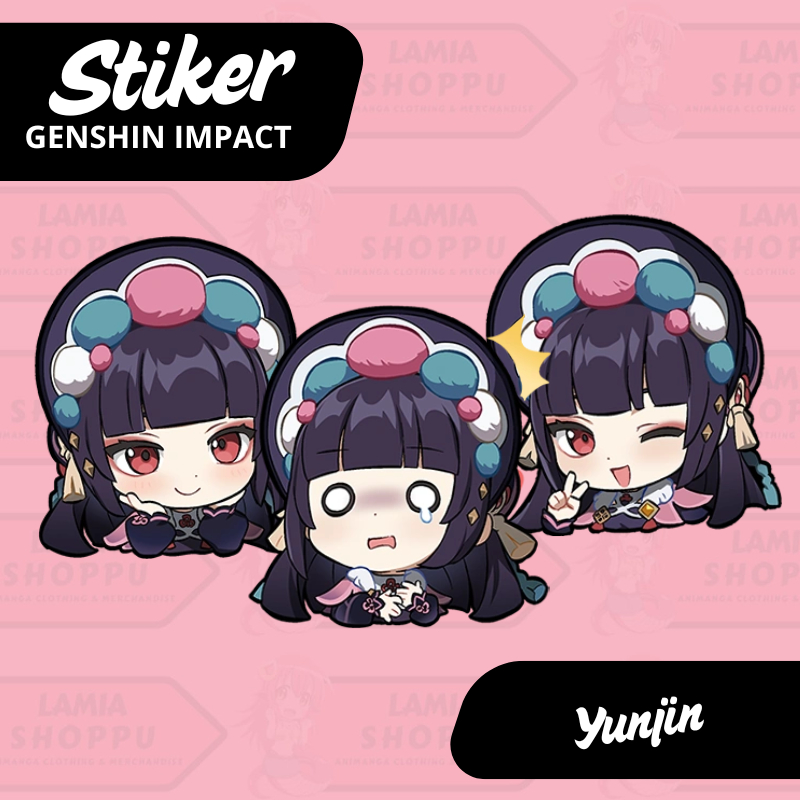 

Stiker Genshin Impact Yunjin | Stiker Yunjin GI | Stiker Yunjin