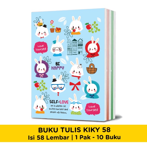 

KODE A95Y 1 Buku BUKU TULIS KIKY 58 Lembar Buku Tulis Sekolah Garis